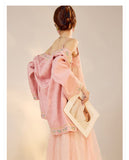 Ranunculus Found Bliss Embroidery Qipao Cheongsam Two Piece