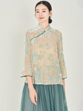 Silk Alessia Engaging Qipao Cheongsam Two Piece