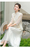 Jaylee Gorgeous Embroidery Qipao Cheongsam Top