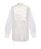 Silk Phoebe Blooming Embroidery Qipao Cheongsam Top