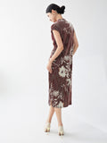 Pleated Leilani Cute Qipao Cheongsam