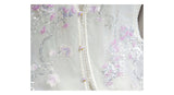Kayla Shining Qipao Cheongsam Embroidery Two Piece