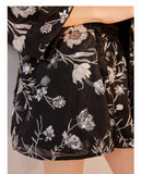 Sunflower Graceful Embroidery Qipao Cheongsam Two Piece