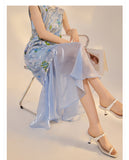 Madilyn Dazzling Embroidery Qipao Cheongsam