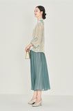 Silk Alessia Engaging Qipao Cheongsam Two Piece