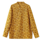 Winona Lace Jacquard Cheongsam Shirt