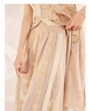 Michelle Captivating Embroidery Qipao Cheongsam Two Piece