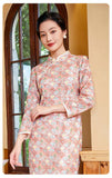 Magnolia Lace Bloom Qipao Cheongsam