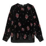 Silk Ivy Lace Whisper Embroidery Qipao Cheongsam Shirt