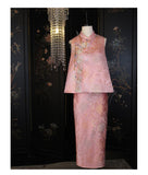 Allie Luxe Mood Qipao Cheongsam Three Piece