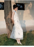Ruth Romance Embroidery Qipao Cheongsam
