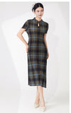 Pleated Josephine Exquisite Qipao Cheongsam