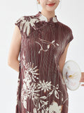 Pleated Leilani Cute Qipao Cheongsam