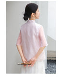 Addilynn Spectacular Embroidery Qipao Cheongsam Top