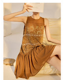 Demi Blooming Embroidery Qipao Cheongsam