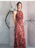 Theresa Red Dragon Print Cheongsam Dress
