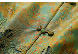 Qing Light Green Jacquard Cheongsam Vest