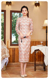 Magnolia Lace Bloom Qipao Cheongsam