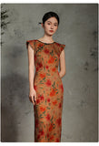 Silk Kiara Lovely Qipao Cheongsam