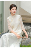 Jaylee Gorgeous Embroidery Qipao Cheongsam Top