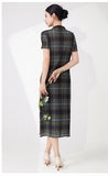Pleated Josephine Exquisite Qipao Cheongsam
