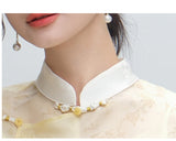 Zoya Shining Embroidery Qipao Cheongsam Top