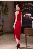 Hazel Velvet Charm Qipao Cheongsam