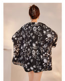 Sunflower Graceful Embroidery Qipao Cheongsam Two Piece