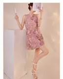 Tatum Beautiful Embroidery Qipao Cheongsam