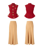 Maren Graceful Qipao Cheongsam Two Piece