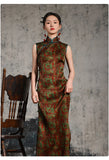 Premium Silk Malani Delicate Qipao Cheongsam