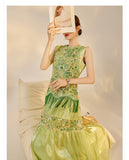 Makenzie Beautiful Embroidery Qipao Cheongsam