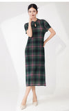 Pleated Josephine Exquisite Qipao Cheongsam