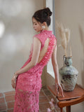 Nancy Silken Glow Qipao Cheongsam