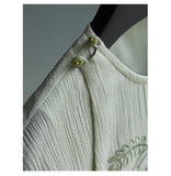 Gabriela Delightful Embroidery Qipao Cheongsam Two Piece