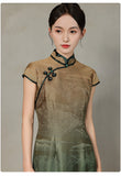 Slik London Romance Qipao Cheongsam