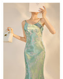 Esmeralda Floral Jacquard Loose Cheongsam Coat