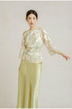 Jenna Delicate Qipao Cheongsam Vest Two Piece