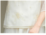 Jaylee Gorgeous Embroidery Qipao Cheongsam Top