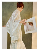 Elsa Silken Bloom Qipao Cheongsam Two Piece