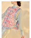 Phoenix Fascinating Embroidery Qipao Cheongsam Vest Top