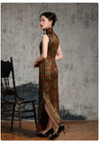 Premium Silk Malani Delicate Qipao Cheongsam