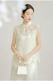 Alejandra Exquisite Qipao Cheongsam Vest Top