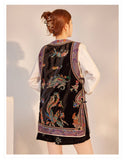 Embroidery Jolie Good-Looking Qipao Cheongsam Vest Top