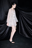 Eve Dazzling Embroidery Qipao Cheongsam Two Piece