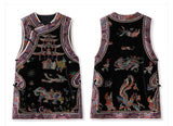 Embroidery Jolie Good-Looking Qipao Cheongsam Vest Top