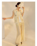 Celosia Good-Looking Embroidery Qipao Cheongsam Two Piece