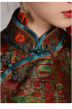 Premium Silk Malani Delicate Qipao Cheongsam
