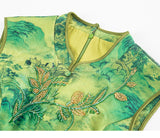 Amanda Good-Looking Qipao Cheongsam Two Piece