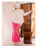 Talia Blooming Embroidery Qipao Cheongsam Three Piece
